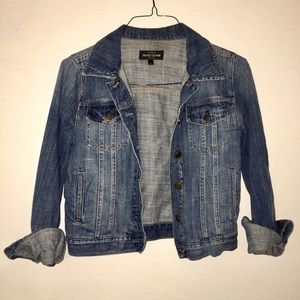 J Crew Cropped Jean Jacket